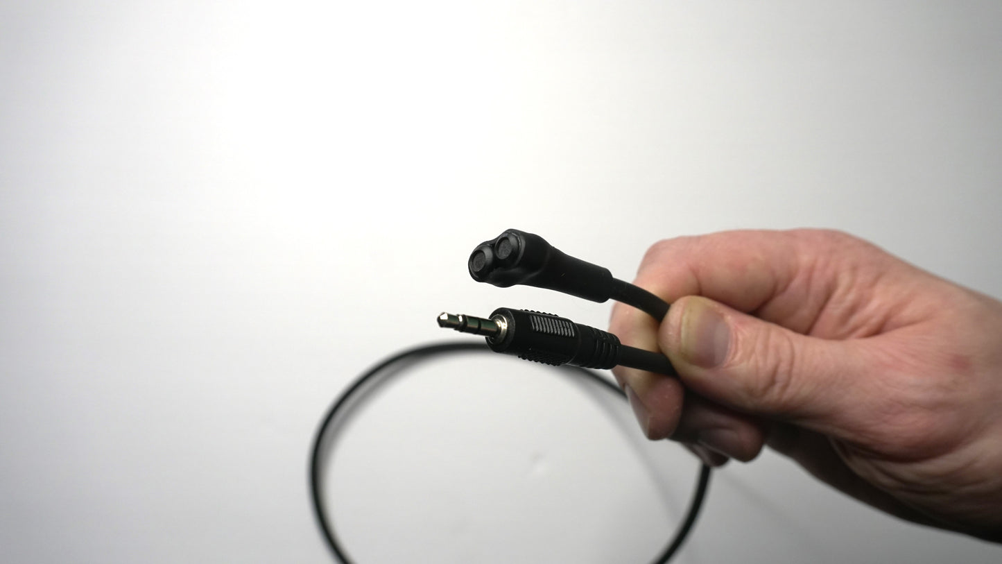 Stereo Electromagnetic Microphone, Stereo EMF Field Kit Mic, EM Microphone Pickup, Stereo Noise Microphone, EM Noise Pickup