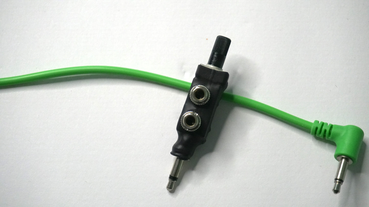 Mini Audio & CV Fader for Analog / Modular / Eurorack Synths - 0HP