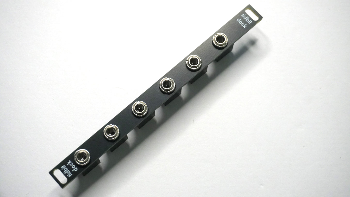 Tidbit Dock - 2hp Tidbit holder - Eurorack Module