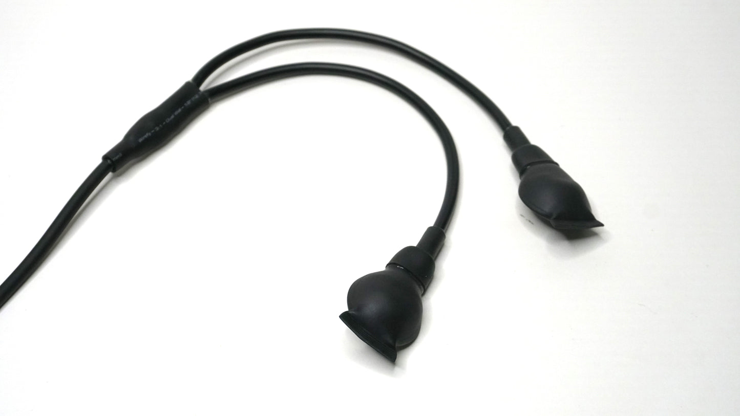 Water-proof Dual Mono Stereo Contact Microphone / Piezo Transducer Pickup / ASMR Microphone / Hydrophone