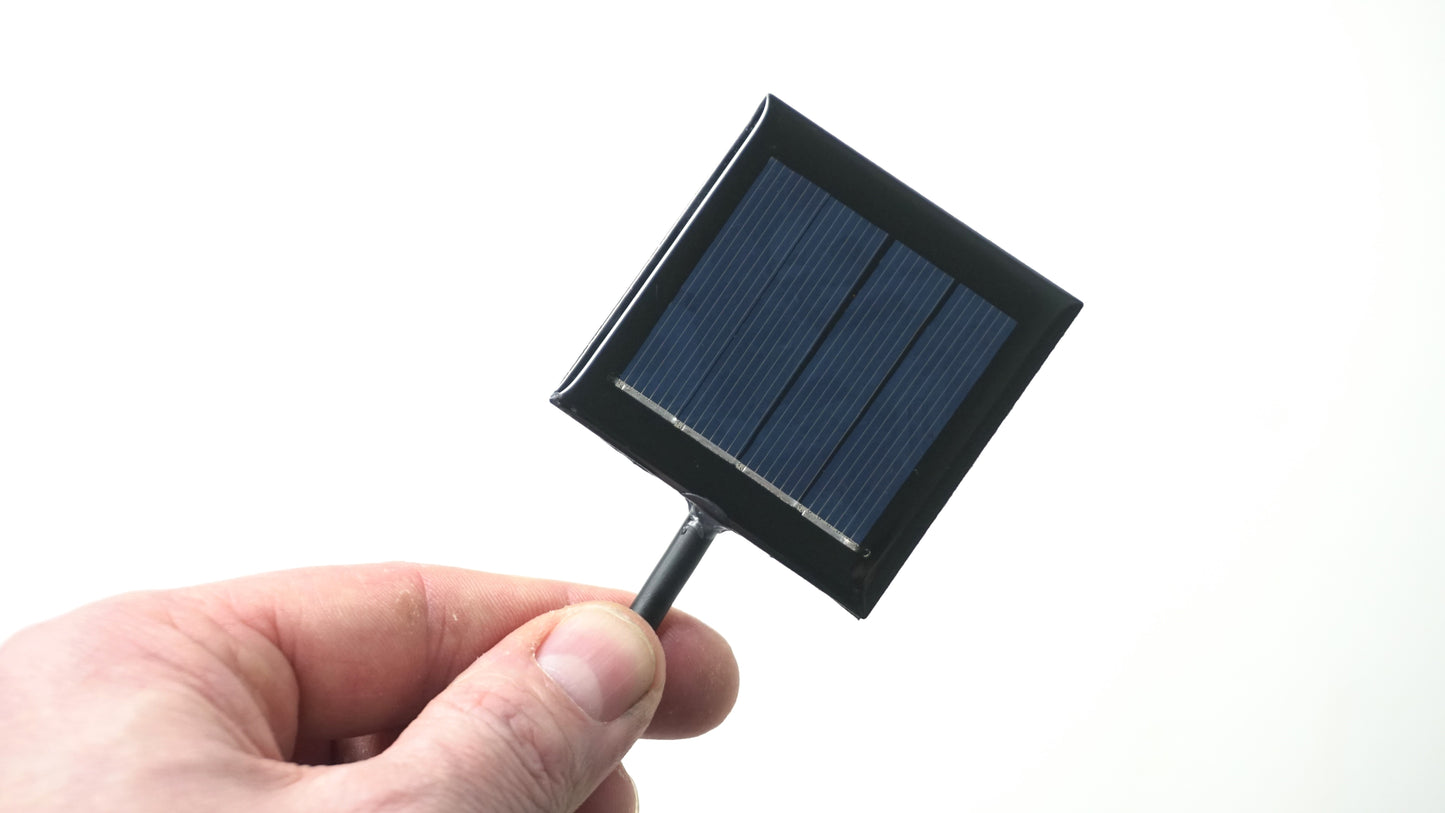 Solar Patch Cable - Mini Solar Panel CV Generator for Eurorack and Modular Synth