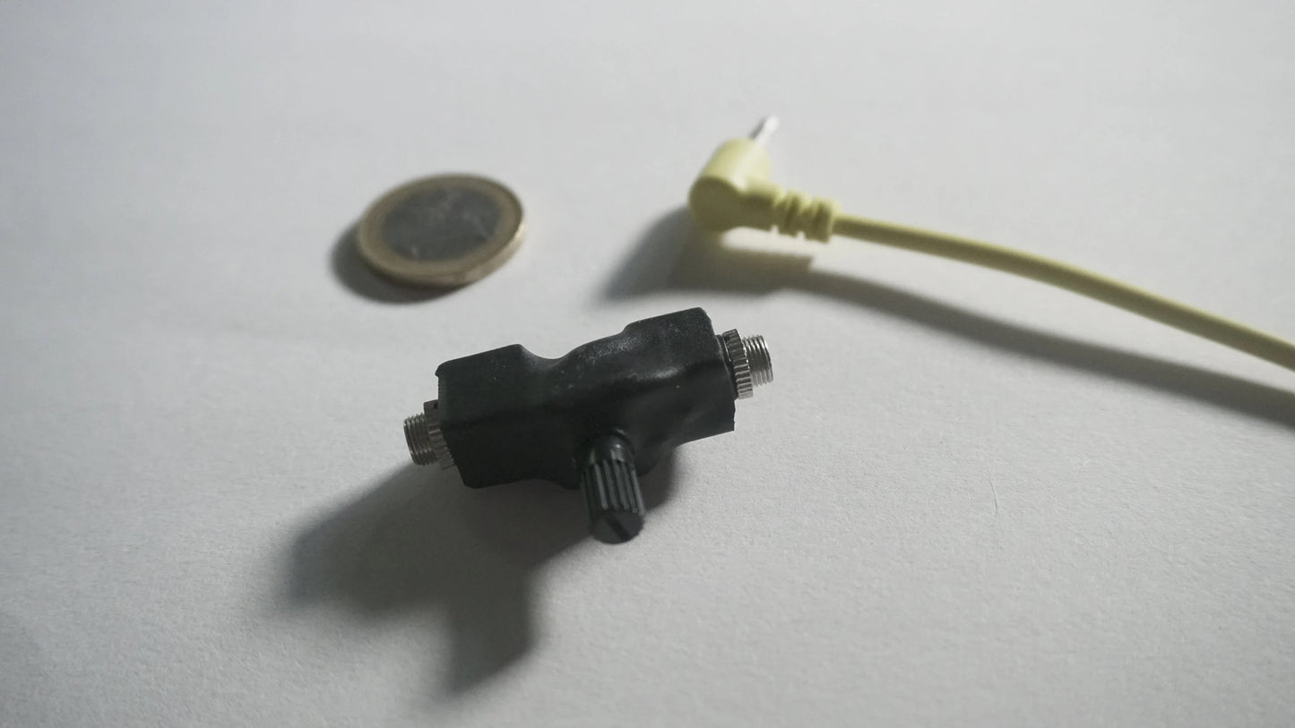 Mini Floating Audio Attenuator /Volume control - 3.5mm - Add an attenuator to any patch without a dedicated module - 0HP