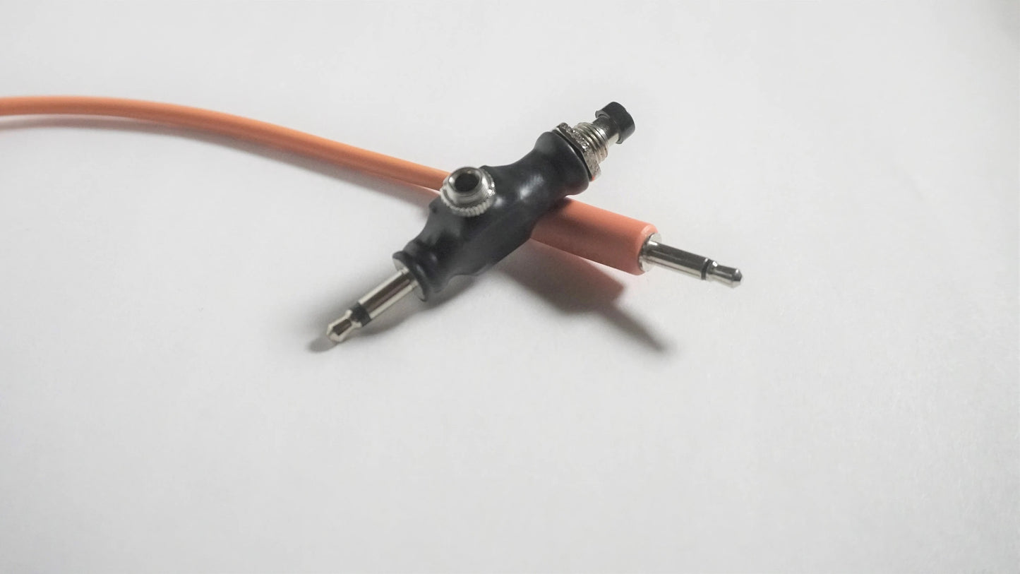 Mini Kill Switch for Eurorack/Modular Synthesis - Momentary "off" Switch / Audio "off" button - 3.5mm - 0HP