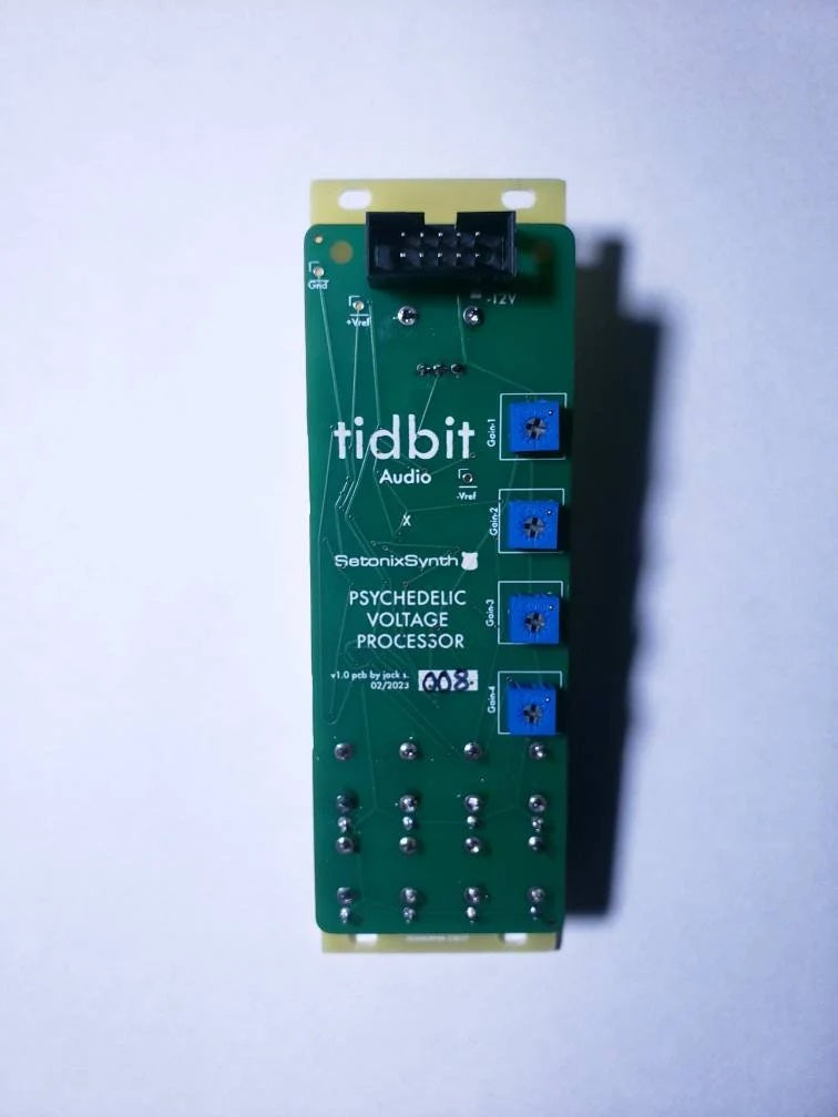 Psychedelic Voltage Processor - four-channel chaos Eurorack module - Random Voltage Generator - 8hp
