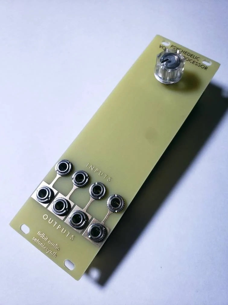 Psychedelic Voltage Processor - four-channel chaos Eurorack module - Random Voltage Generator - 8hp