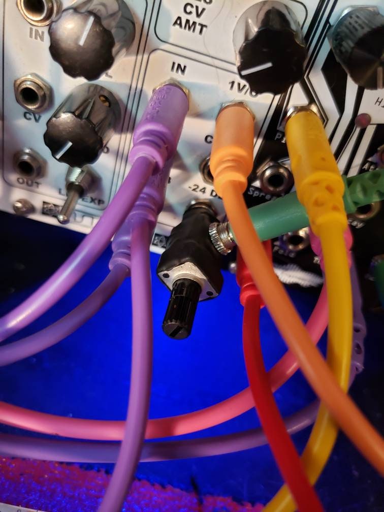 Mini Audio / CV Attenuator - 3.5mm - Add an attenuator to any patch without a dedicated module - 0HP