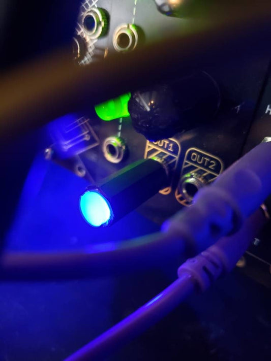 Indicator Strobe Light for Eurorack/Modular Synthesis (Positive and negative voltage version) 0HP