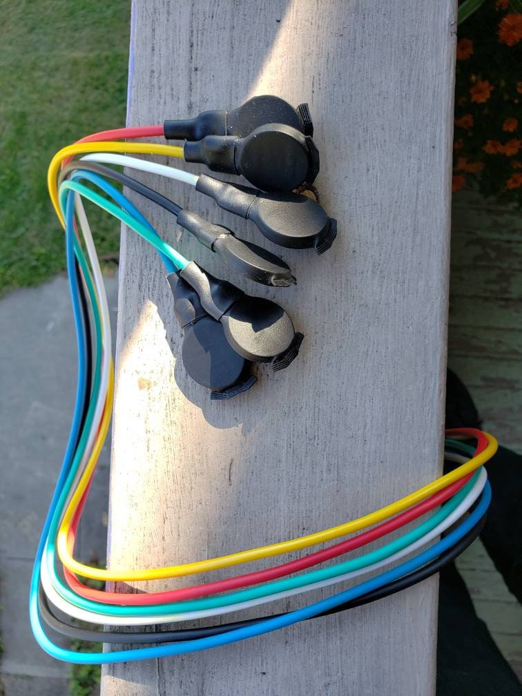 Water-proof Stereo Contact Microphone / Piezo Transducer Pickup / ASMR Microphone / Hydrophone (1/8" 3.5mm)