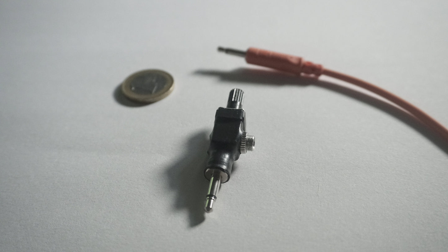Mini Audio / CV Attenuator - 3.5mm - Add an attenuator to any patch without a dedicated module - 0HP
